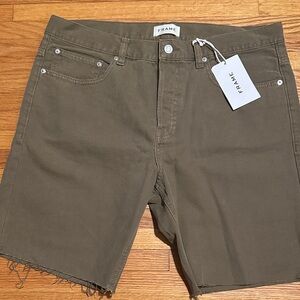 Frame Denim men’s relaxed raw hem short